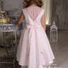 Платье "Барби" в комплекте: подъюбник, сумочка, ободок арт.00197 розовое