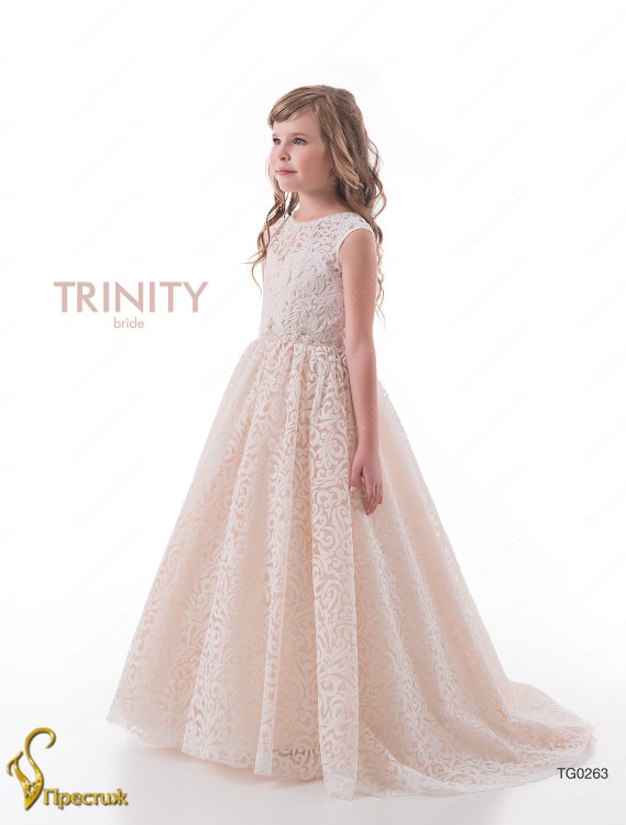 Платье бальное TRINITY bride арт.TG0263 молочный-капучино