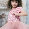 Платье празничное "Флер" арт. 0221 розовая пудра