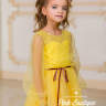 Платье бальное "Нинель" арт.0312 желтое