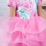  Платье празничное "Куколка" арт. 0321 розовая роза
