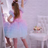 Платье праздничное LULU "Единорожка" арт.707 розовый