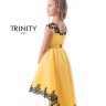 Платье праздничное TRINITY bride арт.TG0277 желтый-черный