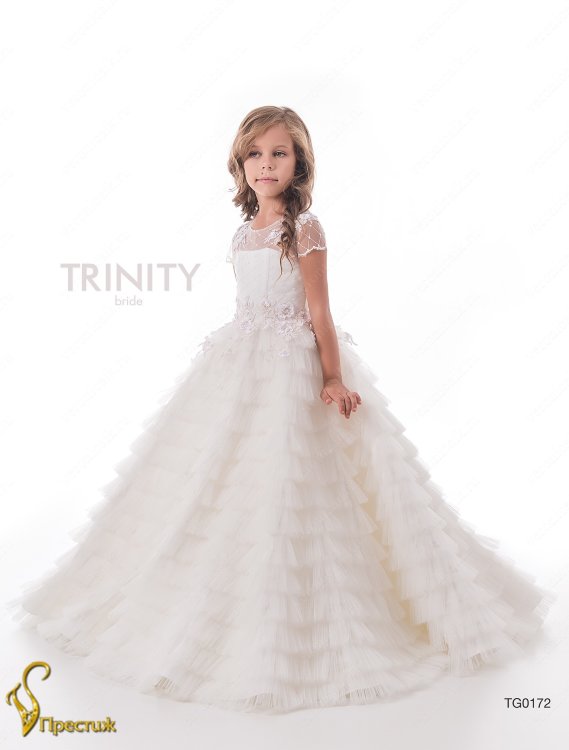  Платье бальное TRINITY bride арт.TG0172 молочный