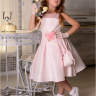 Платье "Венди" в комплекте: платье, сумочка, ободок арт.LS362 нежная роза.