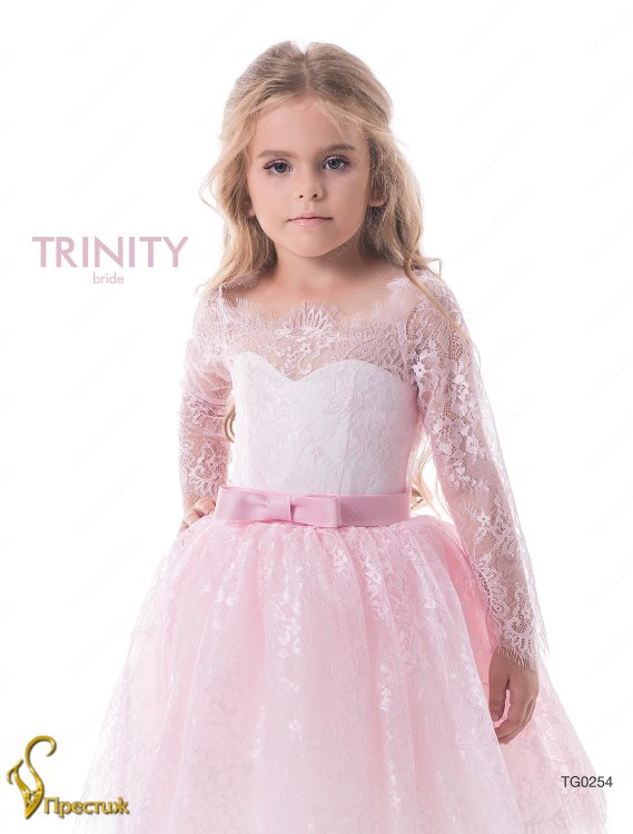 Платье праздничное TRINITY bride арт.TG0254 розовый