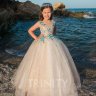 Платье бальное TRINITY bride арт.TG0363 капучино-бирюзовый
