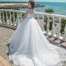 Платье бальное со шлейфом TRINITY bride арт.TG0370 молочный
