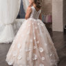  Платье бальное TRINITY bride арт.FG0514 молочный-капучино 