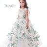  Платье бальное TRINITY bride арт.TG0280 молочный-бирюзовый