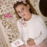 Комплект Lila Style "Розали": юбка + жакет + футболка + ободок + сумка, розовый арт.LS-046