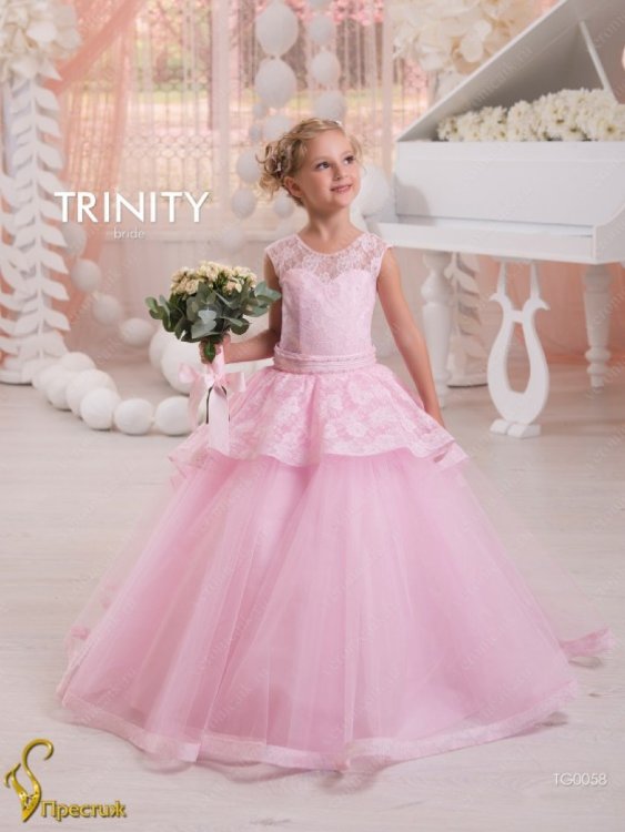 Платье бальное TRINITY bride арт.TG0058 розовый