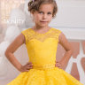 Платье бальное "Селеста" арт.0058 желтое