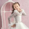  Платье новогоднее TRINITY bride арт.VG0056 молочное
