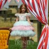  Платье праздничное TRINITY bride арт.TG0473 цвет мяты-розовый