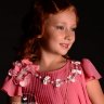 Платье "Сьюзен" в ретро стиле+перчатки+сумочка, цвет персиковый