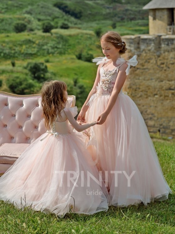 Платье бальное TRINITY bride арт.TG0418 пудра