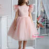 Платье в стиле балерина LULU "Жанна" арт.00125 пудровое