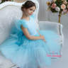 Платье праздничное LULU "Таисия" арт.00126 голубое