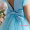 Платье праздничное LULU "Таисия" арт.00126 голубое