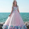 Платье бальное со шлейфом TRINITY bride арт.TG0376 розовый