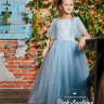 Платье бальное "Джейн" арт.0266 голубое