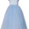 Платье бальное "Есения" арт.0486 голубой