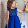 Платье праздничное TRINITY bride арт.FG0568 королевский синий