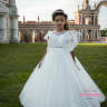 Платье бальное "Снежанна" арт.0181 белый