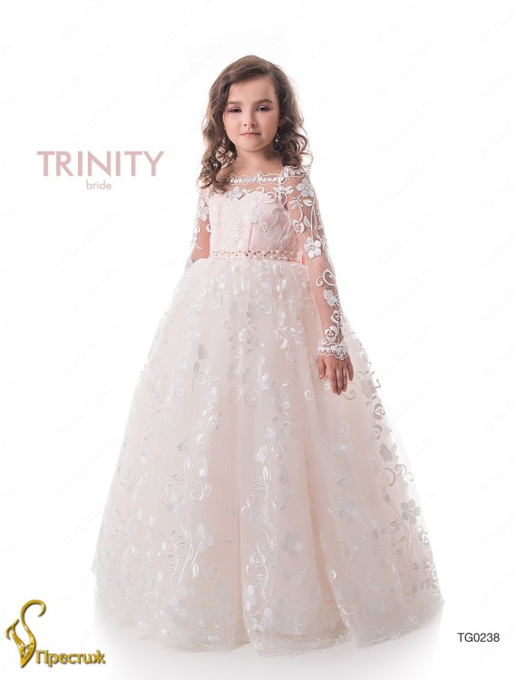 Платье праздничное TRINITY bride арт.TG0238 молочный