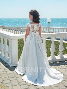Платье бальное со шлейфом TRINITY bride арт.TG0356 молочный