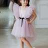  Платье Pink Marie "Аврора" арт.1021 /пудровый