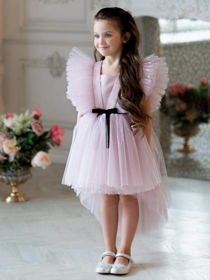  Платье Pink Marie "Аврора" арт.1021 /пудровый