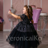 Платье праздничное "Белла" арт.0220 черный