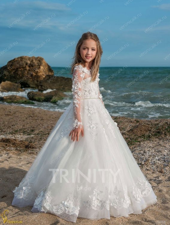 Платье бальное TRINITY bride арт.TG0336 молочный