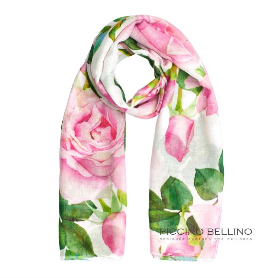  Шарф Piccino Bellino "Розы" арт.0622