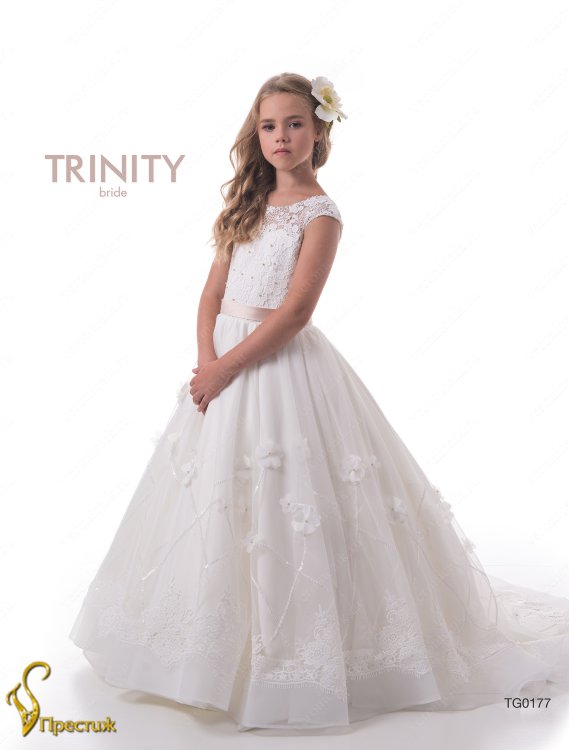  Платье бальное TRINITY bride арт.TG0177 молочный