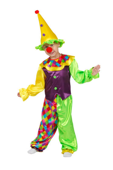 Костюм карнавальный "Клоун Сеня" арт.288-19 разноцветный