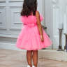 Нарядное платье для девочки Pink Marie "Кенди"конфетка арт.2722 ярко розовый пион
