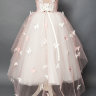 Платье бальное со шлейфом TRINITY bride FG043 молочно-пудровый