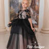 Платье бальное "Виктория" арт.0286 черное