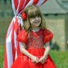 Платье бальное со шлейфом TRINITY bride арт.TG0461 красный