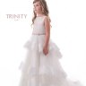 Платье бальное со шлейфом TRINITY bride арт.TG0204 молочный-капучино