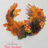 Ободок ручной работы "Осенняя пора" арт.Мэри-02 мультиколор