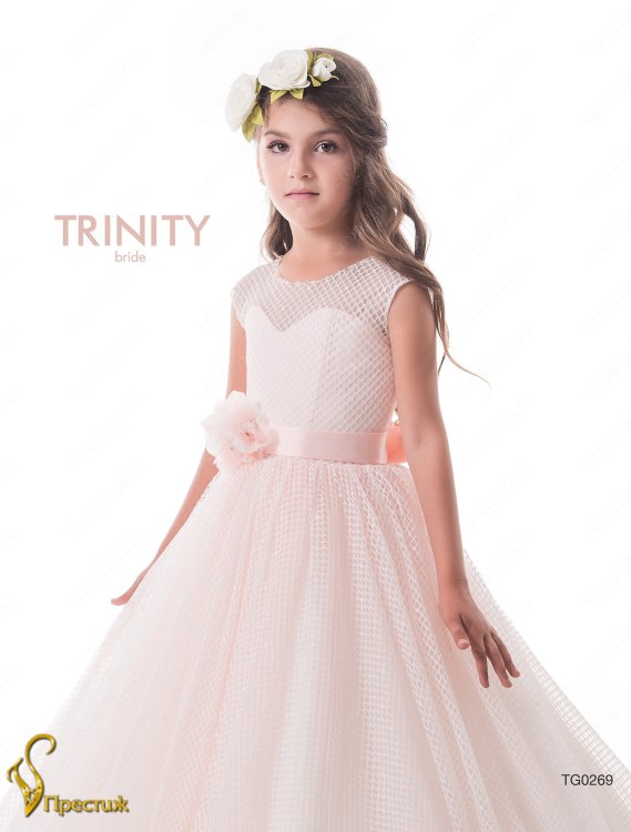 Платье бальное TRINITY bride арт.TG0269 пудра