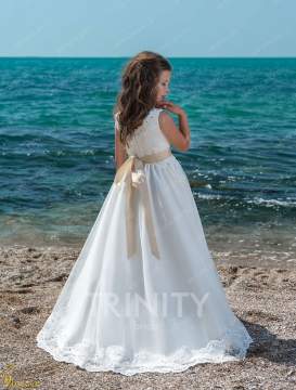 Платье бальное со шлейфом TRINITY bride арт.TG0351 молочный