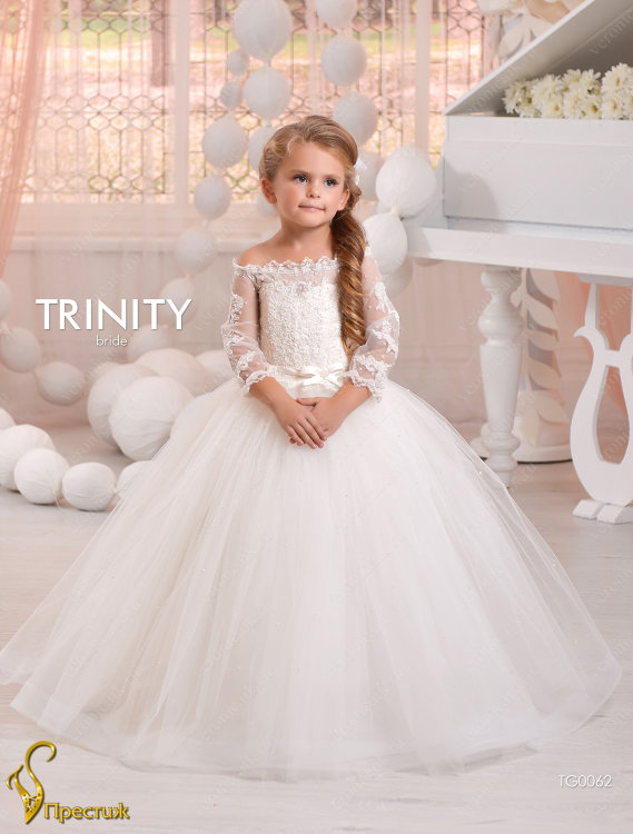 Платье бальное TRINITY bride TG0062 молочное