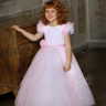 Платье бальное "Снежана" арт.0222 розовое