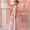 Платье со шлейфом TRINITY bride арт. TG0056 пудра