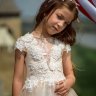 Платье бальное со шлейфом TRINITY bride арт.TG0437 молочный/капучино